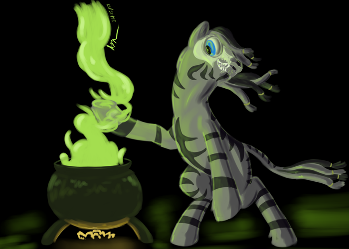 Ruzeth Brewing Some Potions